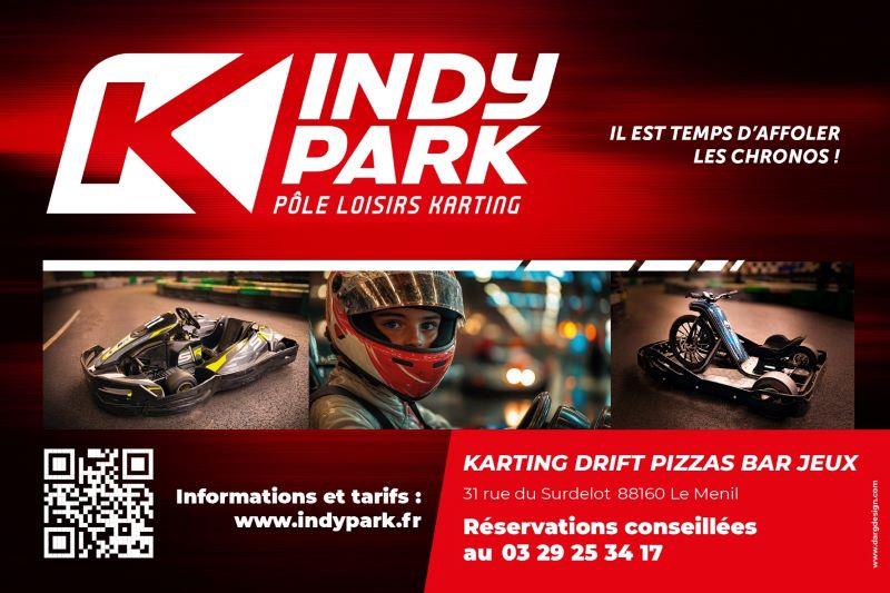 Indypark : karting sur circuit couvert