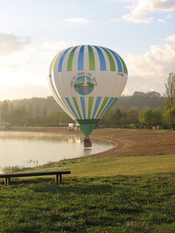 Montgolfière Centre Atlantique- Plateforme décollage