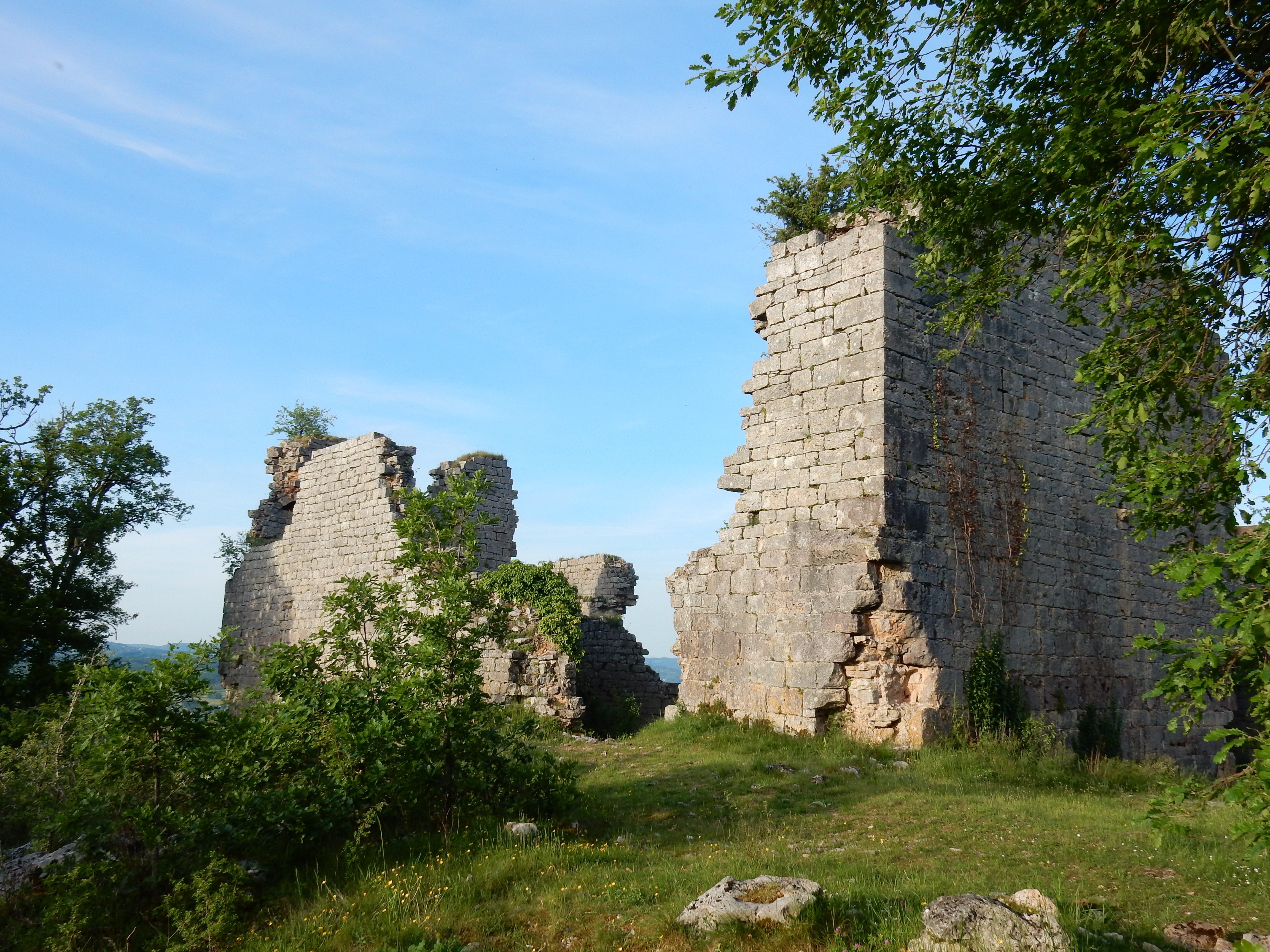 Ruines du château de Taillefer