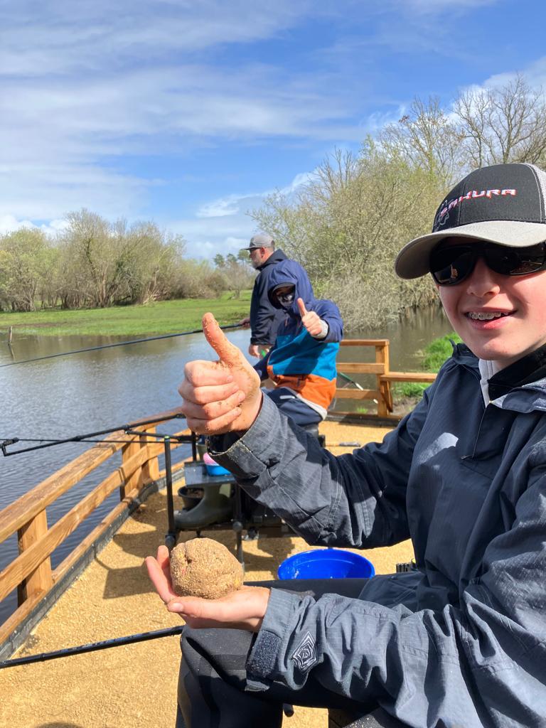 Ponton de pêche de l'étang du Bourg Vieux - Bias