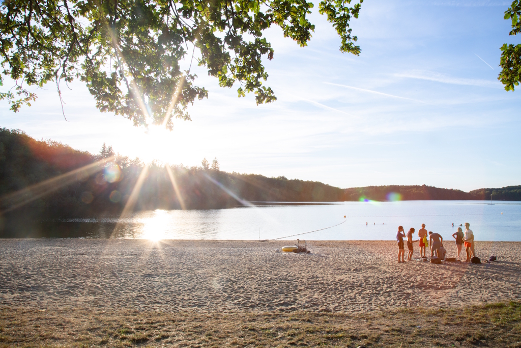 Plage de Chabannes du Lac de Saint-Pardoux