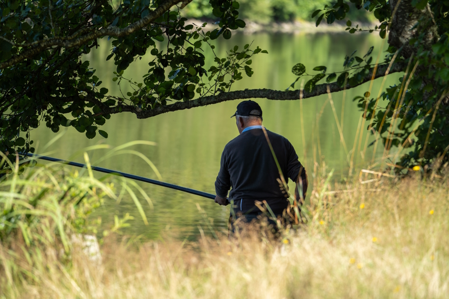 Pêche à l'étang de la Pouge