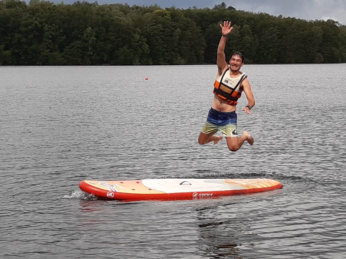Location stand-up paddle - Base nautique et de plein air, Lac de Saint-Pardoux