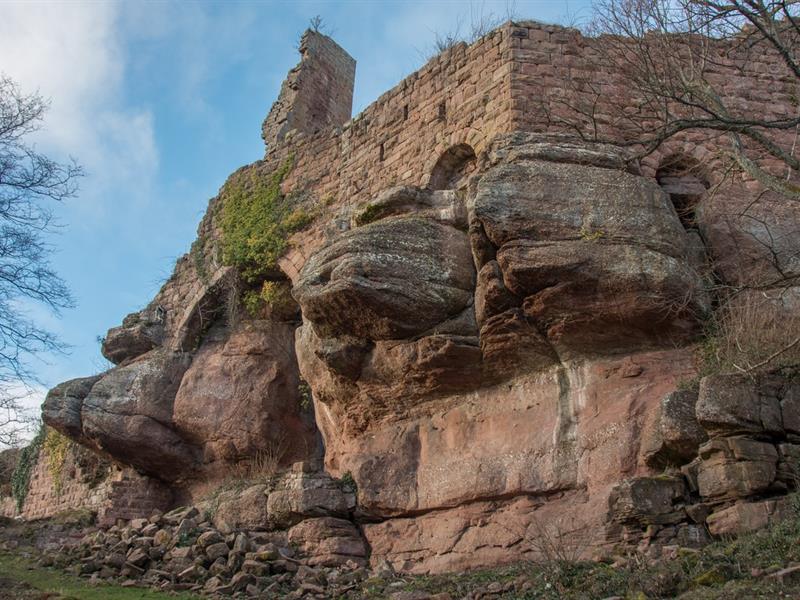 Le château de Guirbaden
