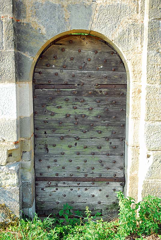 PORTE FORTIFIEE DU CHATEAU