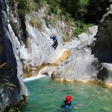 Descente du Canyon de Fournel à Briançon