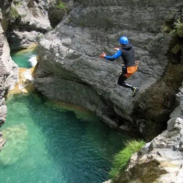Descente du Canyon de Fournel à Briançon