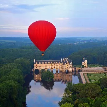 Vol en Montgolfière à Chenonceau - Châteaux de la Loire