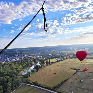 Vol en Montgolfière à Chenonceau - Châteaux de la Loire