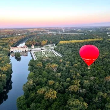 Vol en Montgolfière à Chenonceau - Châteaux de la Loire