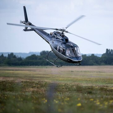 Baptême en hélicoptère au Mans