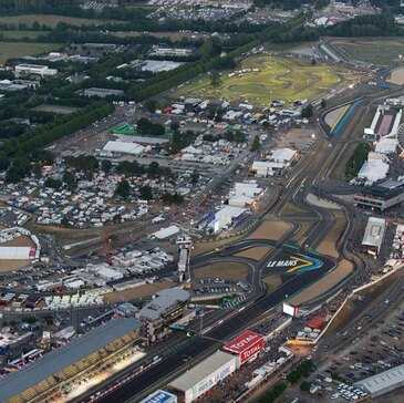 Baptême en hélicoptère au Mans