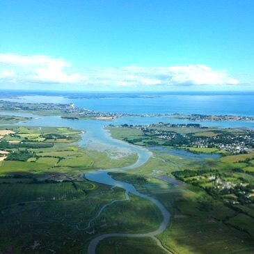 Baptême en Hélicoptère Golfe du Morbihan