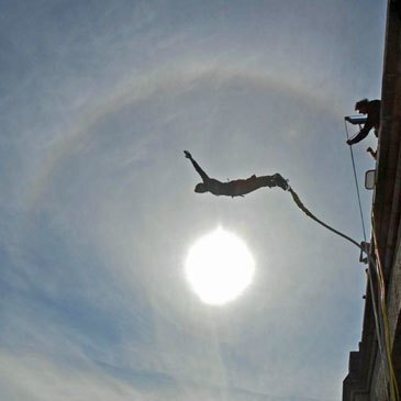 Saut à l'élastique près de Millau