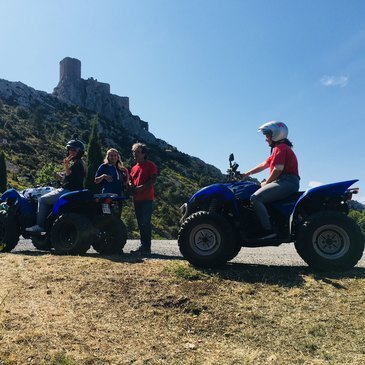 Randonnée en Quad - Les Châteaux Cathares