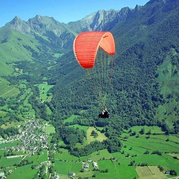 Baptême en Parapente près de Pau