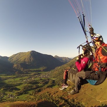Baptême en Parapente près de Pau