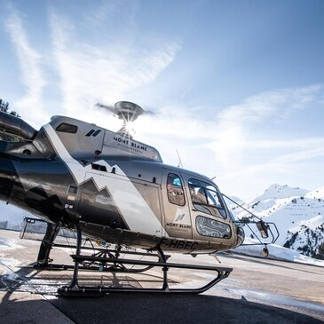Baptême en Hélicoptère - Survol du Mont Blanc