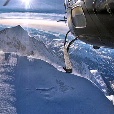 Baptême en Hélicoptère - Survol du Mont Blanc