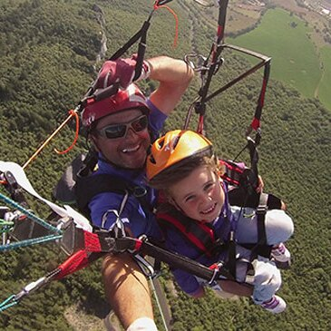Baptême de Voltige en Parapente au Viaduc de Millau