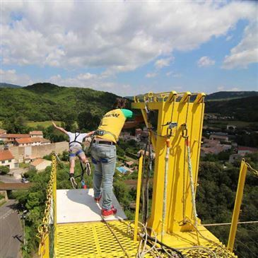 Saut à l'élastique près de Béziers