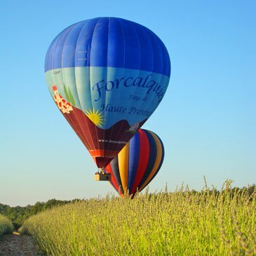 Vol en Montgolfière à Forcalquier - Le Luberon