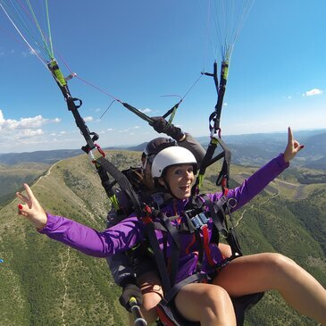 Baptême en Parapente près de Nyons