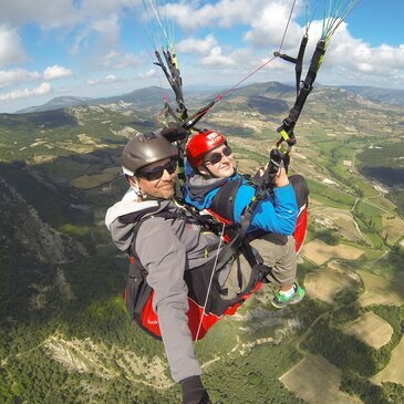 Baptême en Parapente près de Nyons