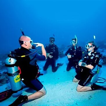 Baptême de Plongée près du Lavandou