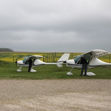 Baptême en ULM Multiaxe à Chartres