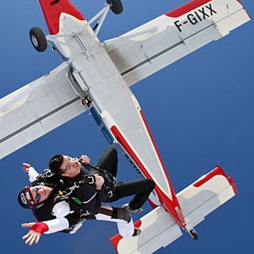 Saut en Parachute Tandem à La Réole près de Bordeaux