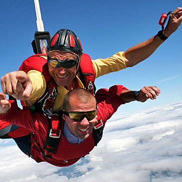 Saut en Parachute Tandem à La Réole près de Bordeaux