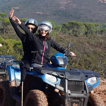 Randonnée en Quad dans le Massif des Maures