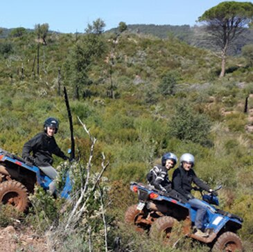 Randonnée en Quad dans le Massif des Maures