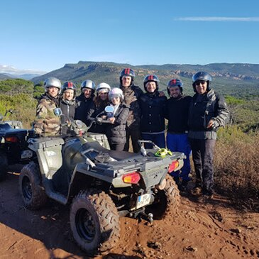 Randonnée en Quad dans le Massif des Maures