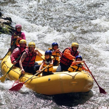 Rafting sur l'Aude près de Carcassonne