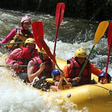 Rafting sur l'Aude près de Carcassonne