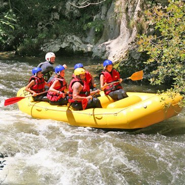 Rafting sur l'Aude près de Carcassonne