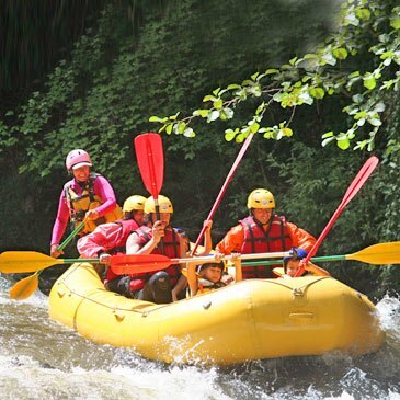 Rafting sur l'Aude près de Carcassonne