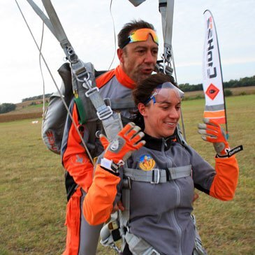 Saut en Parachute à Auch en Tandem