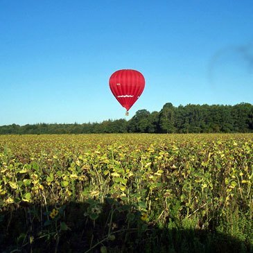 Vol en montgolfière au Château de Saumur