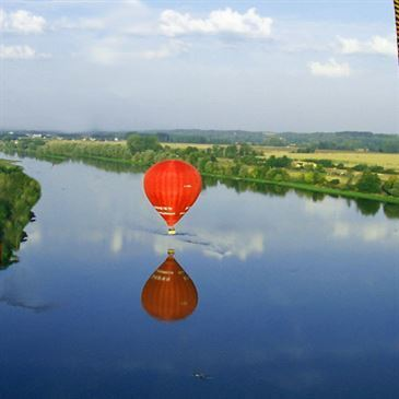 Vol en montgolfière au Château de Saumur