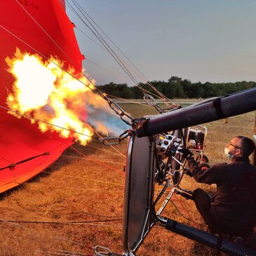Vol en montgolfière au Château de Saumur