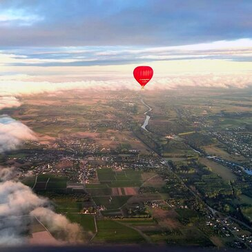 Vol en montgolfière au Château de Saumur