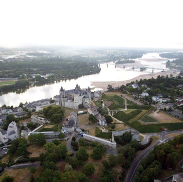 Vol en montgolfière au Château de Saumur