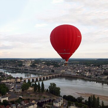 Vol en montgolfière au Château de Saumur