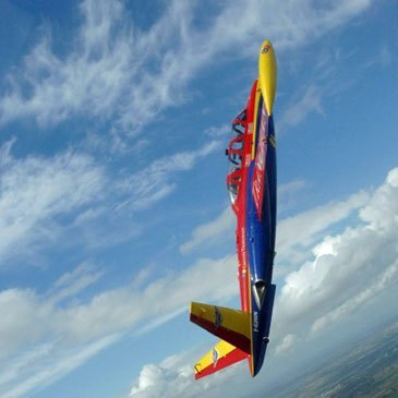 Vol en Avion de Chasse Fouga à Rennes
