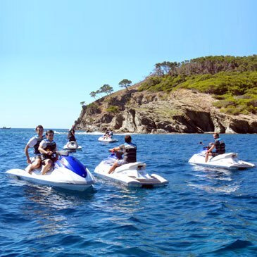 Randonnée en Jet Ski à Hyères - Porquerolles