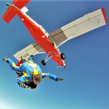 Saut en Parachute à Péronne en Tandem