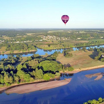 Vol en Montgolfière à Poitiers - Survol de la Vienne